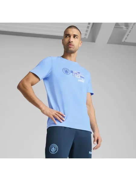 Koszulka Manchester City ftblNRGY PUMA Team Light Blue niebieska
