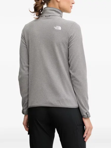 Hanorac cu fermoar The North Face gri