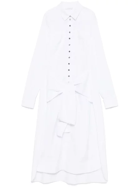 Rochie maxi Rabanne de costum alb