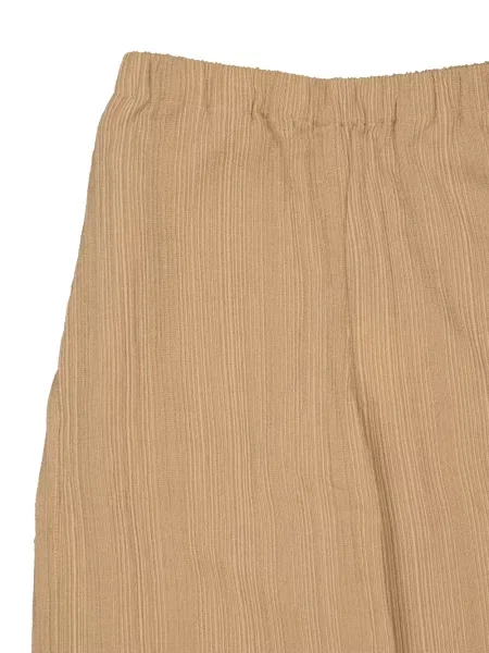 Pantaloni palazzo 120% Lino maro