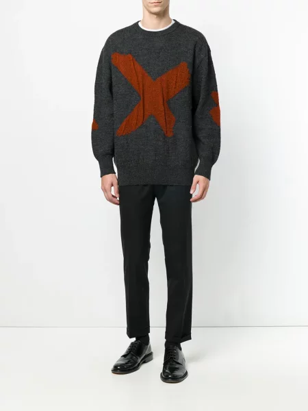 Svetr Issey Miyake Pre-owned šedý