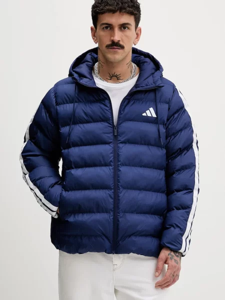 Adidas Geacă de iarnă Essentials Climawarm Bleumarin violet
