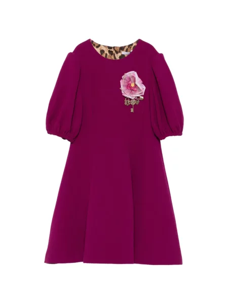 Sukienka dziecięca Dolce And Gabbana fioletowa