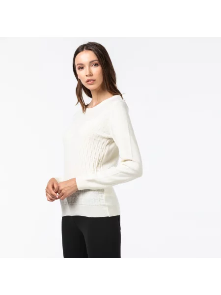 Lacoste светр білий
