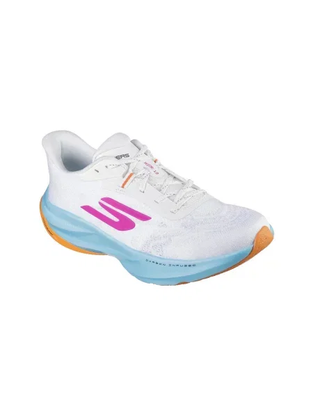 Pantofi Skechers alergare alb