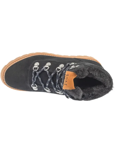 Botine Roxy cu șireturi din dantelă maro