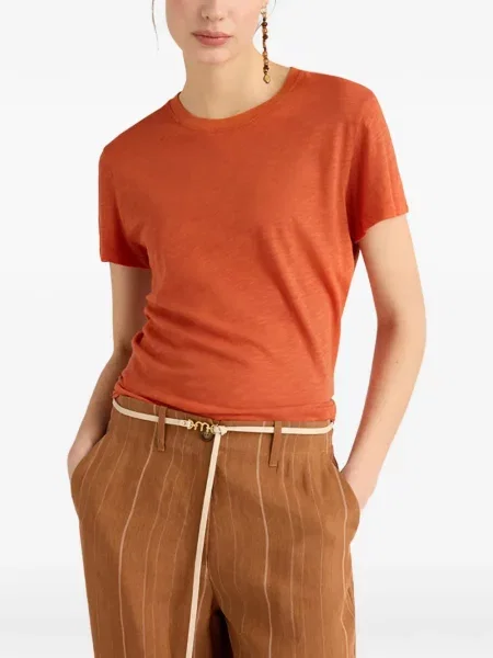 Haftowana koszulka Momoni pomarańczowa