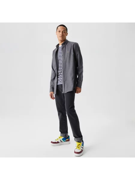 Lacoste Koszula Lacoste szara
