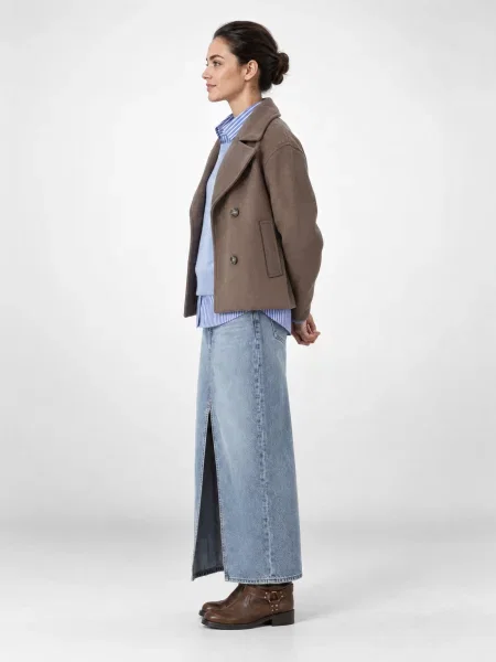 Rövid ruha Vero Moda barna