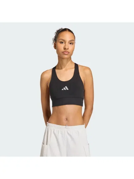 Biustonosz Running Pocket Medium Support czarny