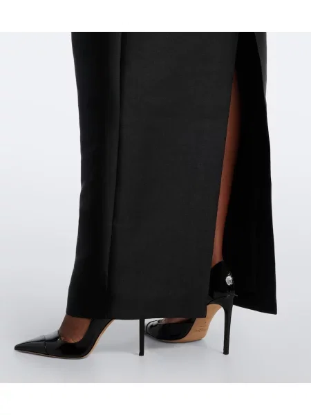 Rochie Solace London din satin negru