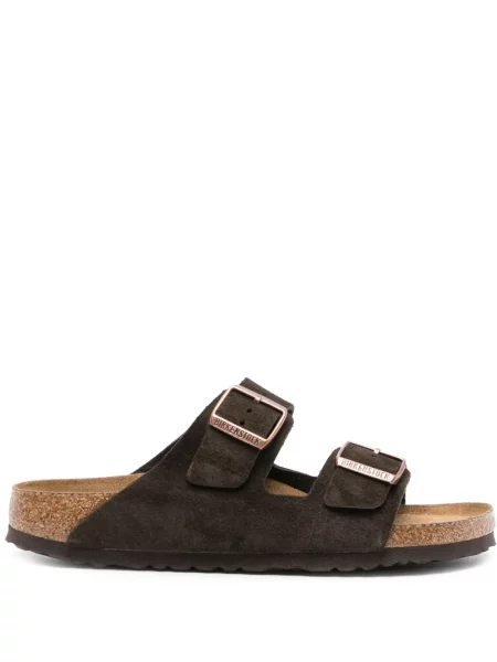 Sandale Birkenstock din piele maro