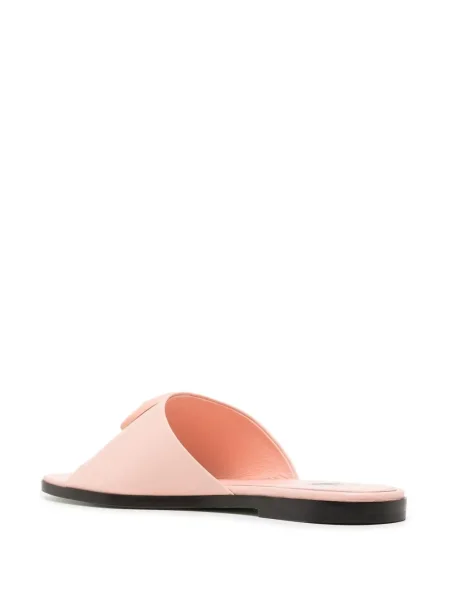Sandale Off-white fără toc alb