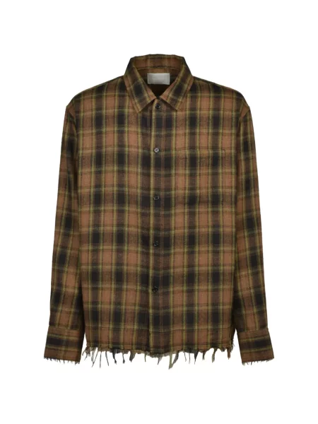 Cămașă Cedarwood de flanelă maro