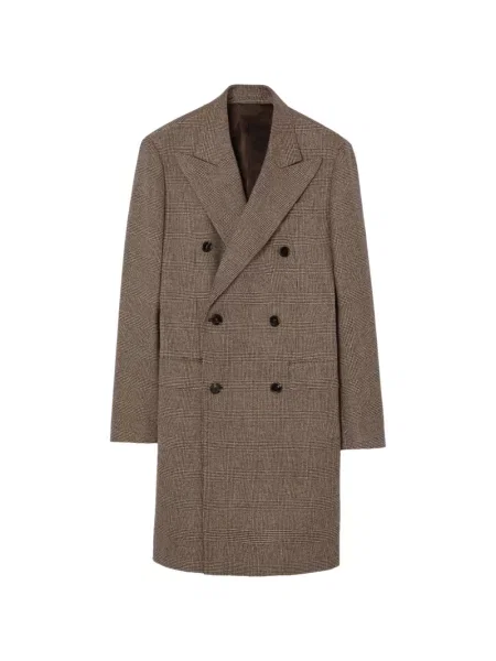 Palton Burberry de lână maro