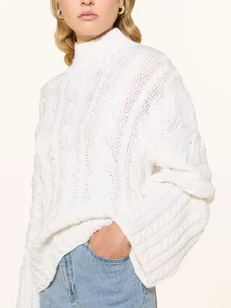 Sweter Noor beige biały