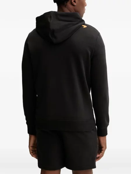 Hanorac cu glugă Puma cu imagine negru