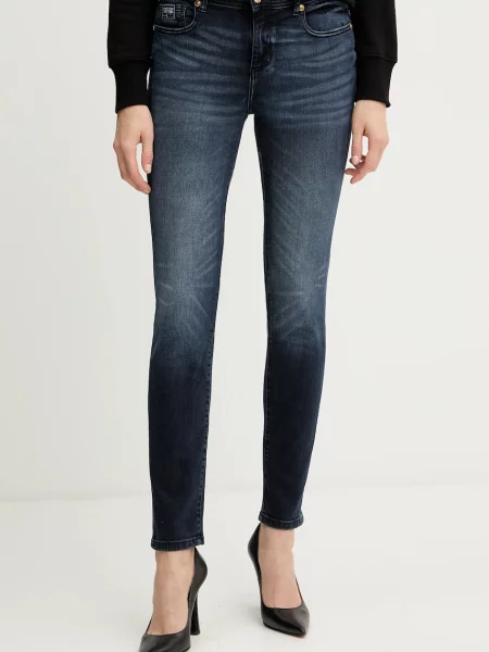 Versace Jeans Couture Blugi CDWAB Bleumarin Skinny Fit albastru