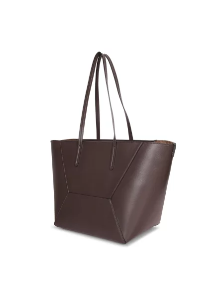 Shopperka Brunello Cucinelli brązowa
