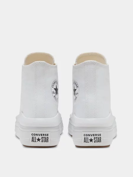 Кеды высокие CONVERSE Chuck Taylor All Star Move білі
