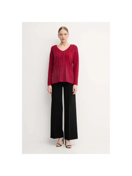 Sweter Joseph Ribkoff czerwony