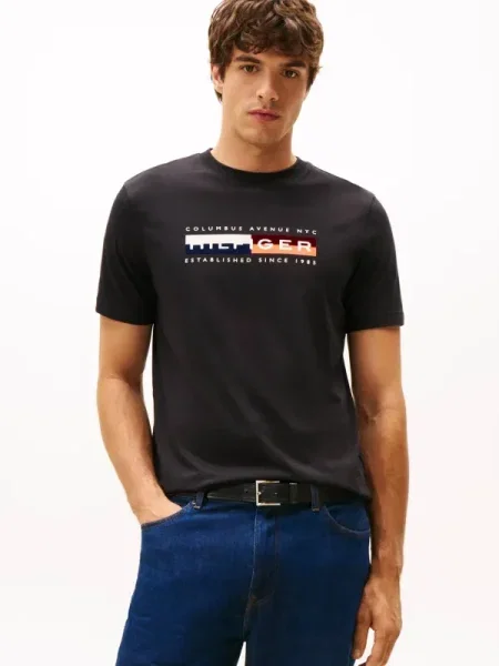 Tommy Hilfiger Tricou negru