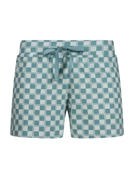 Skiny Spodnji del pižame petrol / off-bela bela