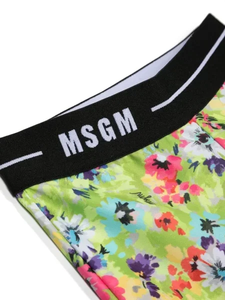 Dětské legíny Msgm zelené