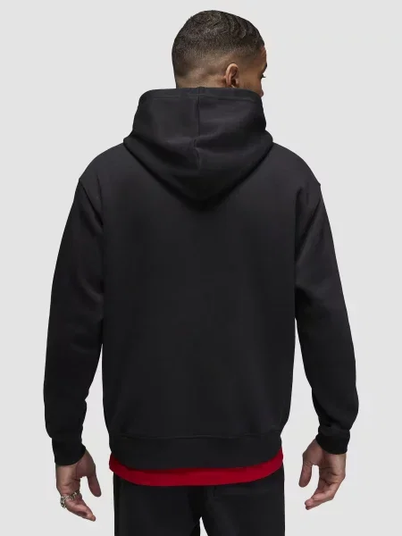 Флисовое худи Jordan черное