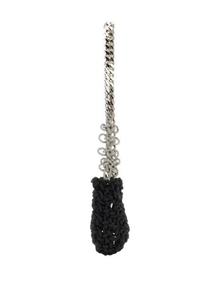 Colier Kara tricotate negru