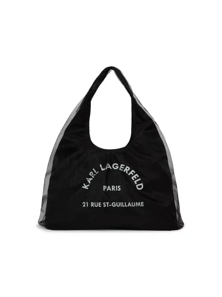 Geanta hobo Karl Lagerfeld negru