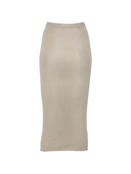 Fustă midi Rick Owens Drkshdw cu cordon
