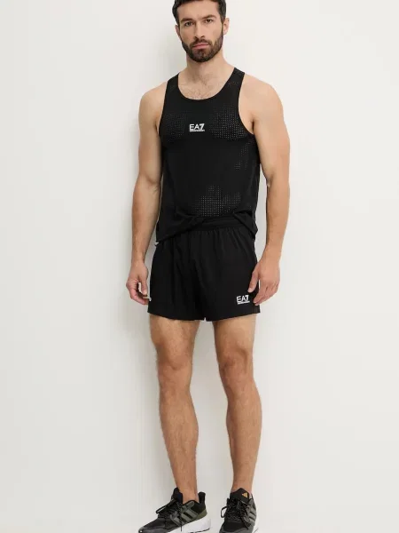 Spodenki Emporio Armani Dynamic Athlete In black czarne