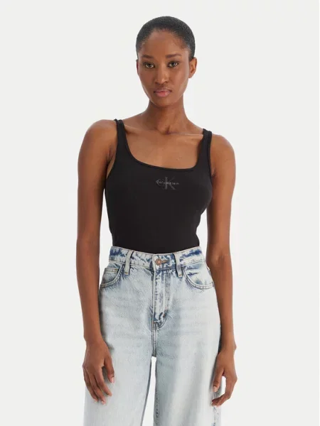 Top Calvin Klein Jeans czarny