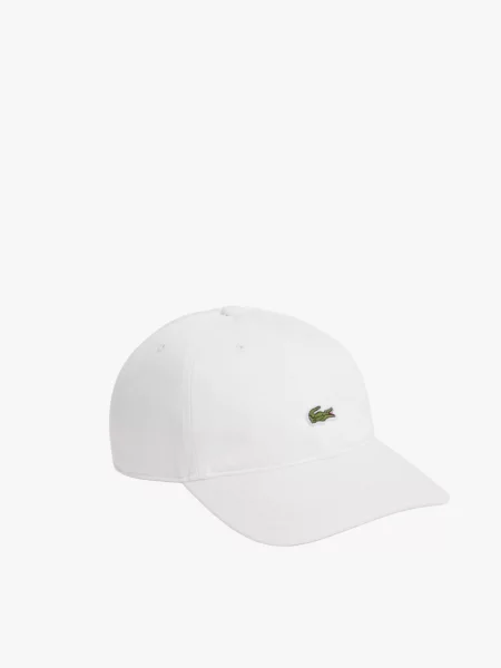 Дитяча кепка Lacoste біла