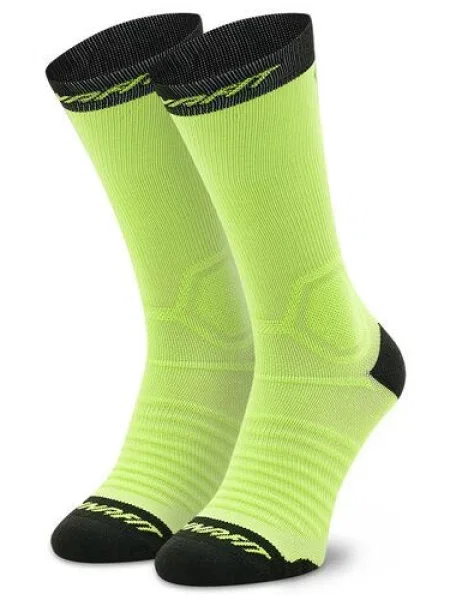 Běžecké ponožky DYNAFIT Ultra Cushion fluo yellow žluté