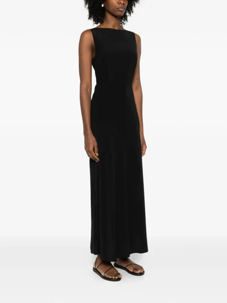 Rochie maxi Matteau de costum negru