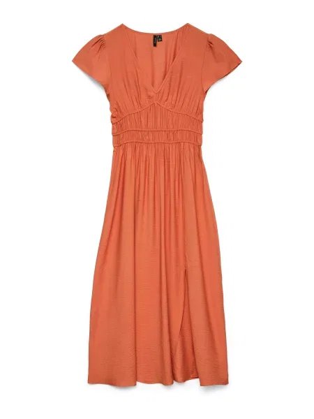 VERO MODA Rochie VMNELLIE' portocaliu