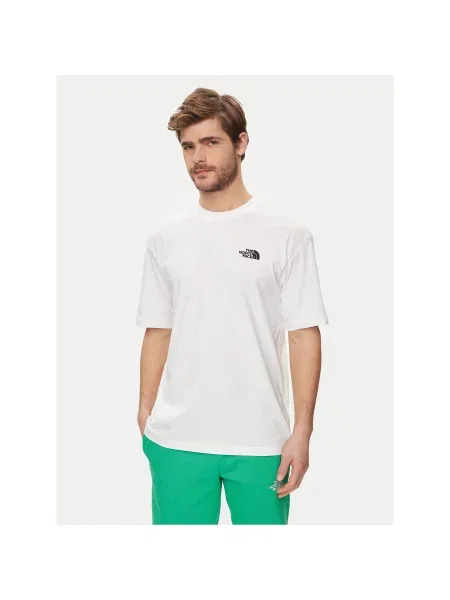 THE NORTH FACE Marškinėliai juoda balta