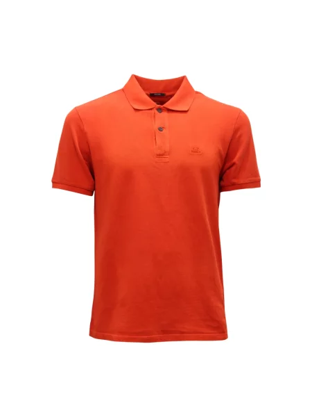Koszulka polo C.p. Company pomarańczowa