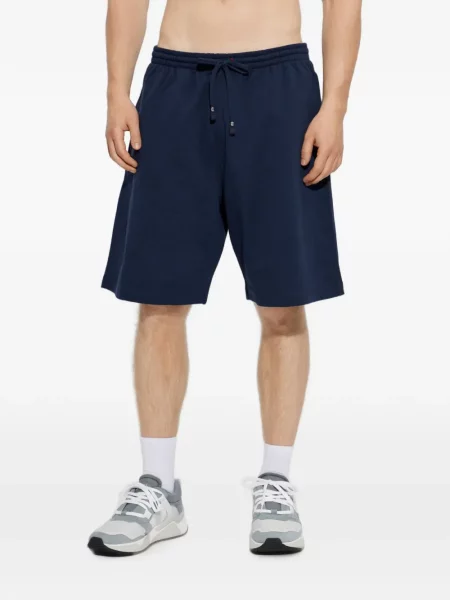 Pantaloni scurți Diesel cu cordon albastru