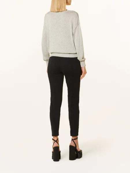 Luisa Cerano Jeansy Skinny schwarz granatowe