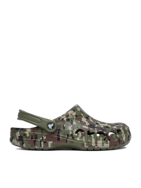 Klapki Crocs zielone