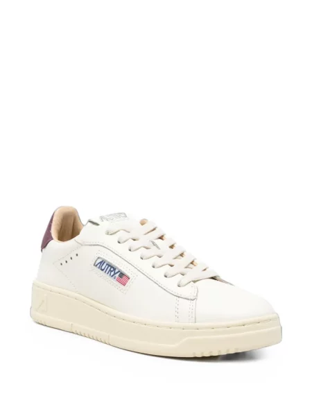 Sneakerși Autry cu autograf alb