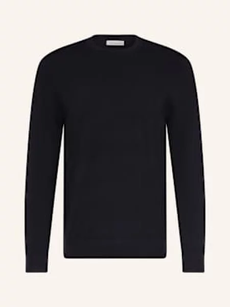Profuomo Swetry Mężczyzna M Round-neck Knitwear niebieski