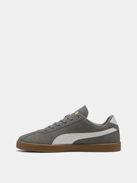Замшевые кроссовки Puma серые