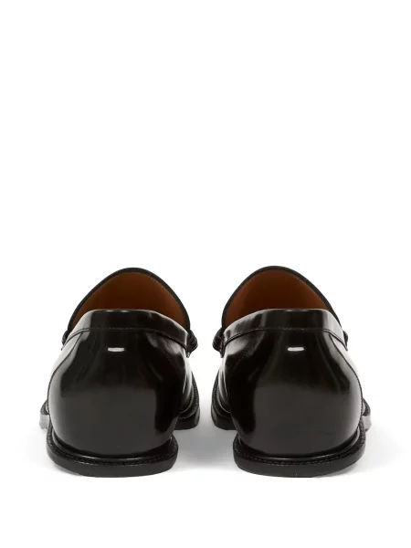 Pantofi loafer Maison Margiela din piele negru