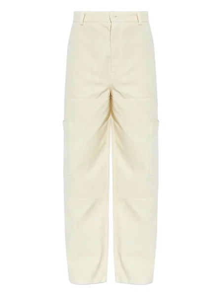 Cargo kalhoty Off-white bílé