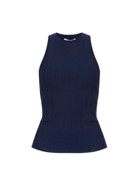 Top Victoria Beckham niebieski