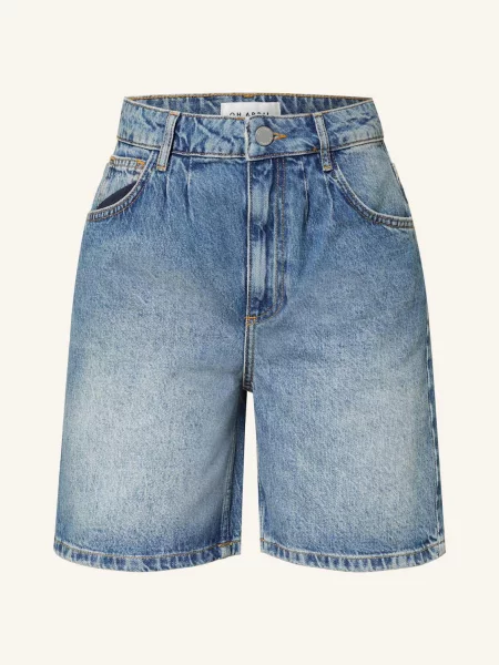 Oh April Džínové Šortky Toum denim mid blue modré